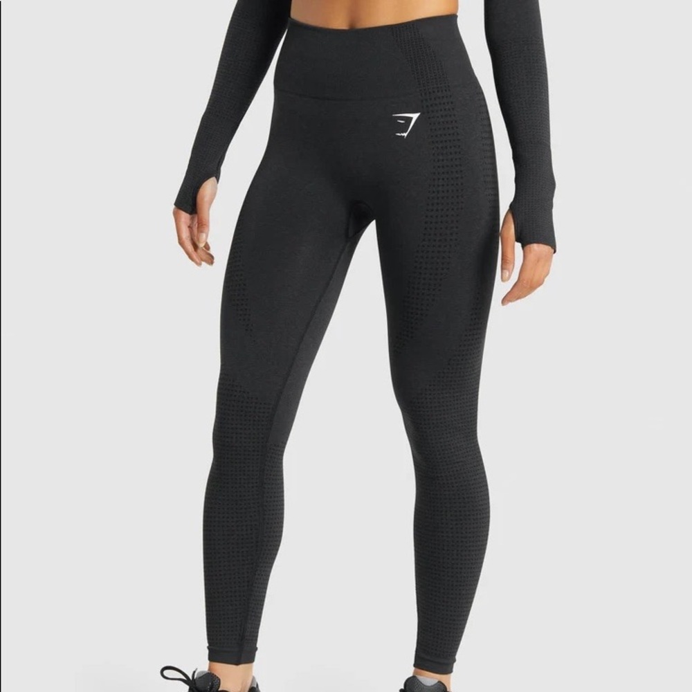 Gymshark Vital Seamless 2.0 Leggings Black Marl